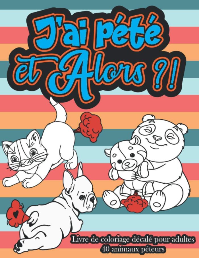 Livre Coloriage Animaux péteurs