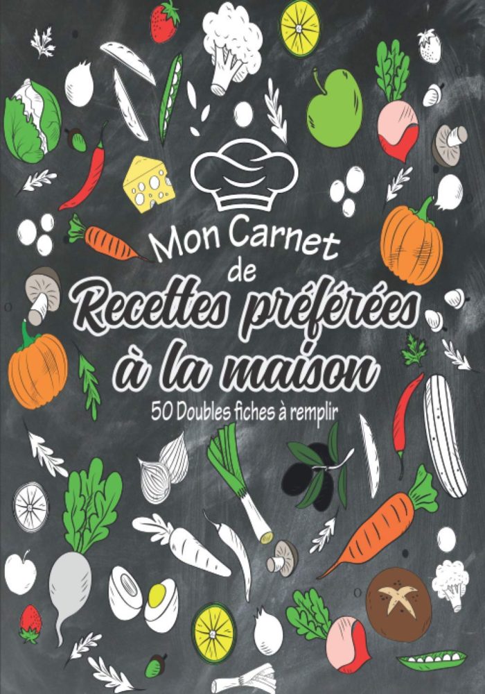 cahier de recettes cuisine