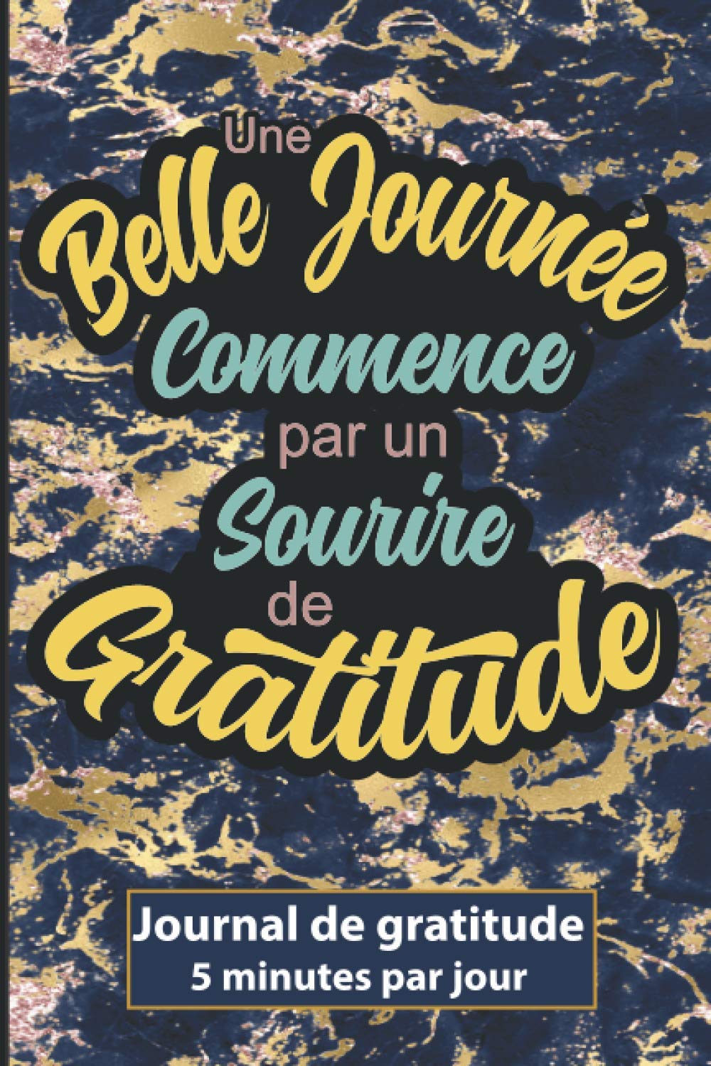 Carnet de gratitude à remplir