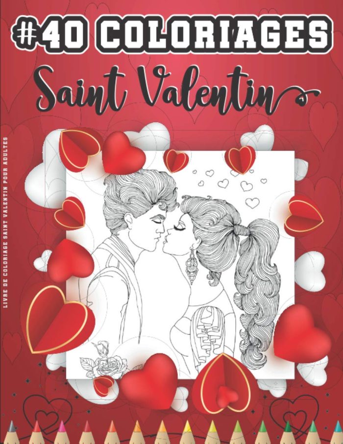 Livre De Coloriage Saint Valentin