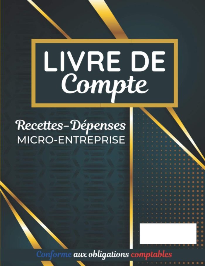 Livre De Compte Micro Entreprise