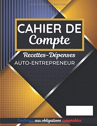 Cahier De Compte Auto Entrepreneur