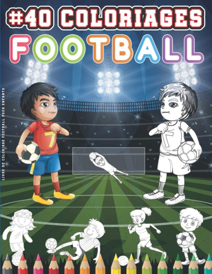 Livre De Coloriage Football